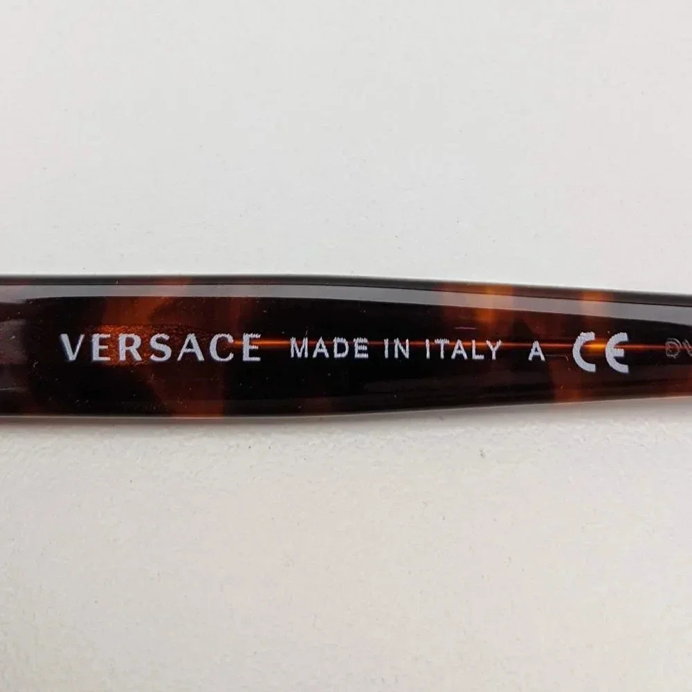 🕶️Versace Mod. 1222 1344 Eyeglasses 53/17 140 /KAO840🕶️ - Picture 5 of 7